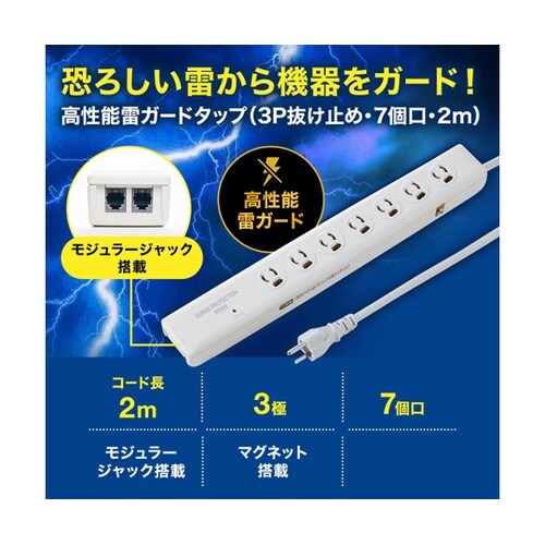 高性能雷ガードタップ TAP−SP312