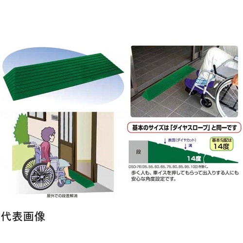 ダイヤスロープ屋外用 76cm幅 4.5