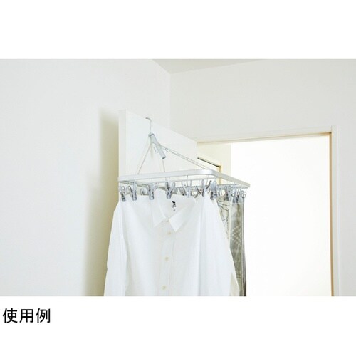 洗濯ハンガー 角ハンガー ピンチ32個