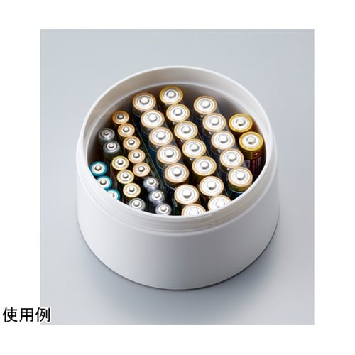 1台4役 乾電池ストッカー ABS−10