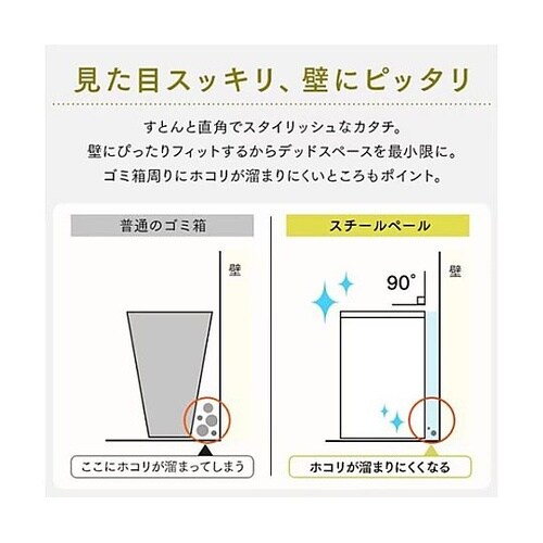 30L ダストボックス(黒) EA995