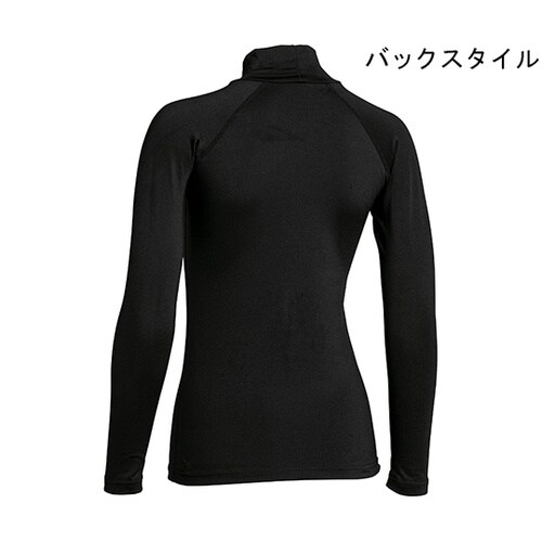 JW−269 ハイネックシャツ黒 M