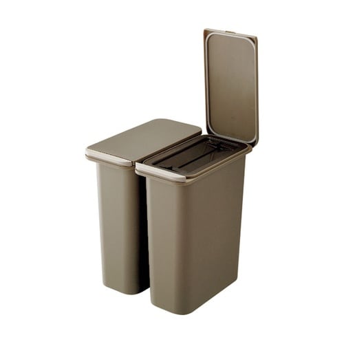 GBED009 開けても防臭ペール 茶