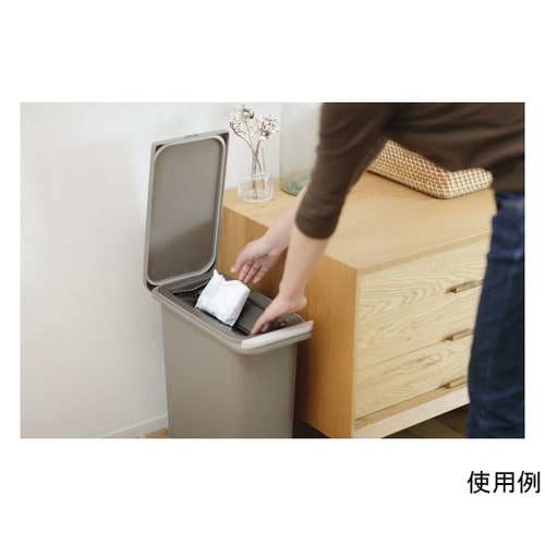 GBED009 開けても防臭ペール 茶