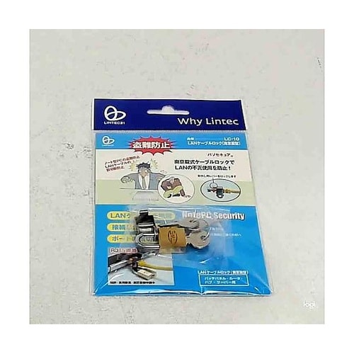 LANケーブルロック(南京錠型) LC−