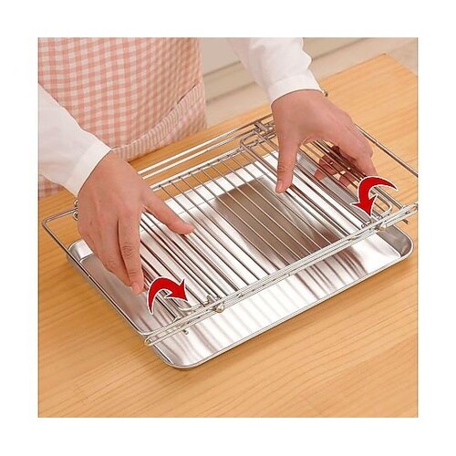 SUIマイスター折畳み式水切りかご(大)