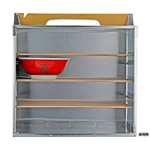 アルミ出前箱 岡持ち 横型 高さ420m