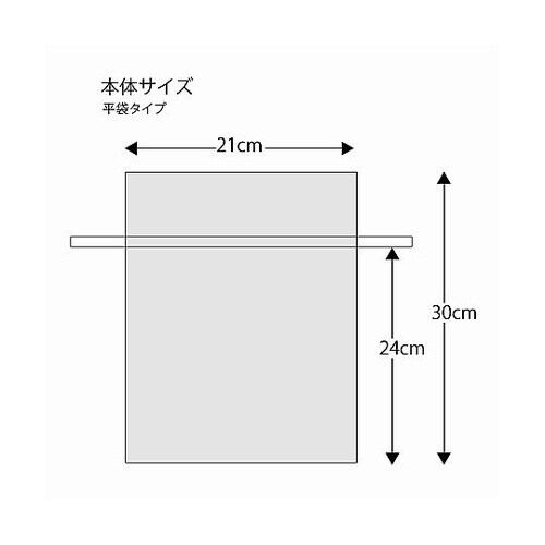 008705084オーガンジーバッグ平袋