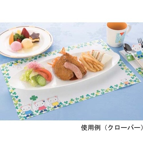 お子様テーブルマット お花畑 100枚入