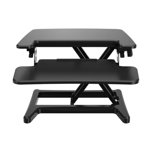 ガス圧式卓上PCデスク アルコーヴ 黒