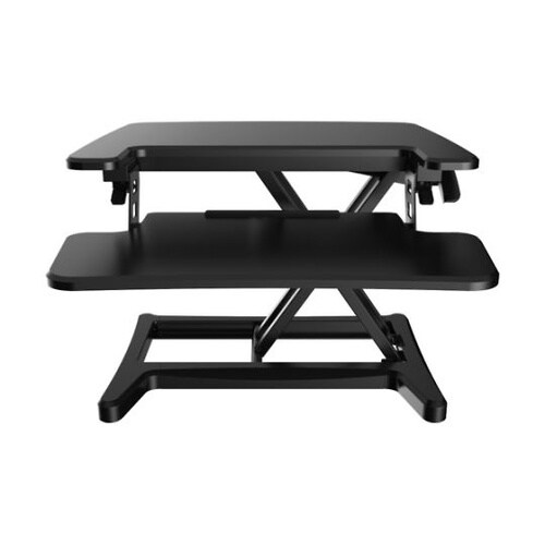 ガス圧式卓上PCデスク アルコーヴ 黒