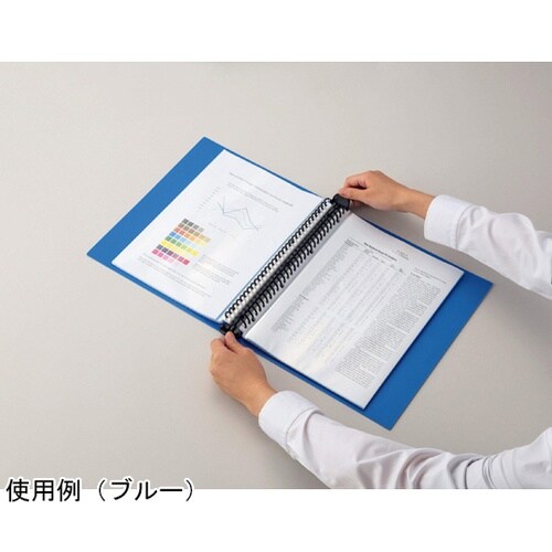 クリアーバインダー CB−543(BK)