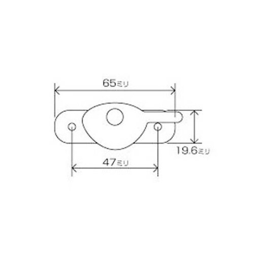 25R クレセント錠トーヨーサッシ・他用