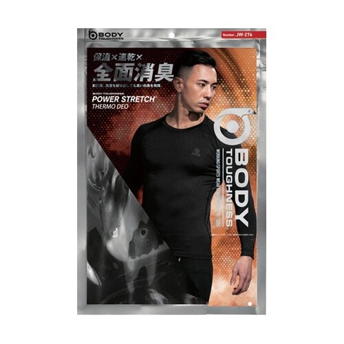 JW−276 クルーネックシャツ 黒LL