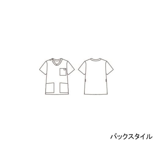 スクラブ兼用 ワインレッド LL MS0