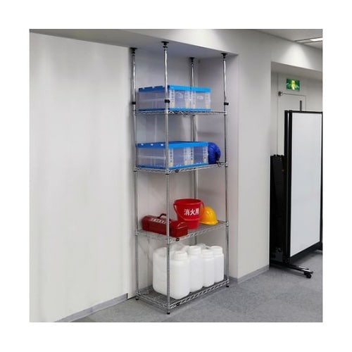 スチール製メッシュテンションラック W9