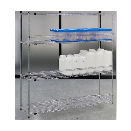 スチール製メッシュラック W1824XD