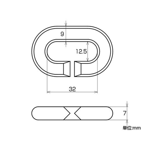 11262 ステンレス Cリング 8mm