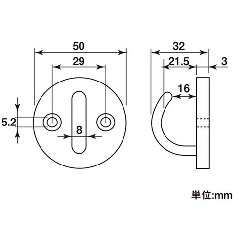 11161ステンレスオープンラウンドアイ