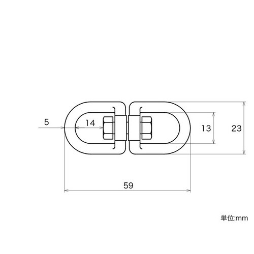 11320 ステンレス スイベル 5mm
