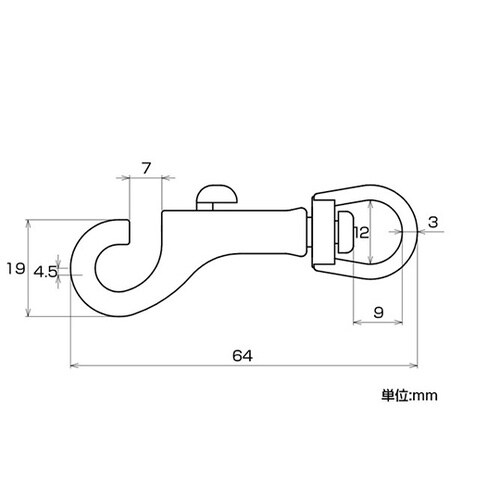 11231 ステンレス スナップ 3mm