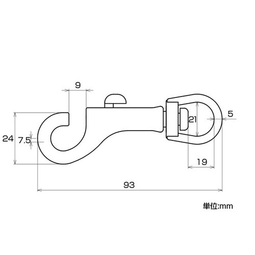 11233 ステンレス スナップ 5mm