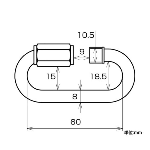 11246 ステンレスリングキャッチ 8