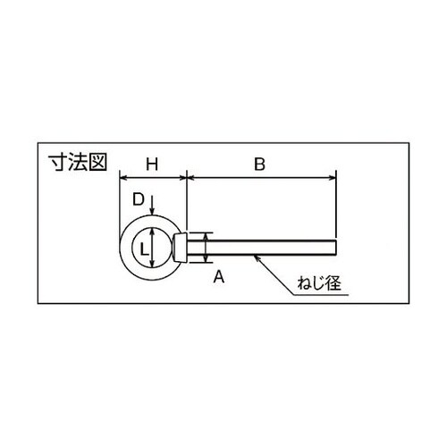 TLTF8W ロングアイボルト鋳造製