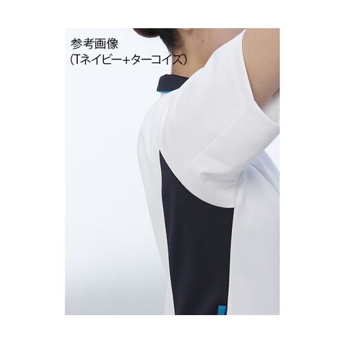 LX−4067チュニックT紺ターコイズM