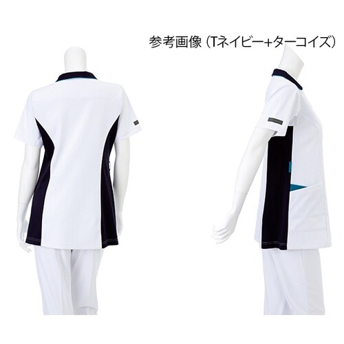 LX−4067 チュニック T紺+桃 S