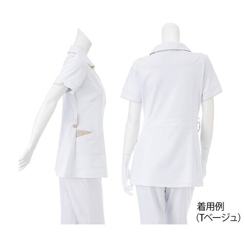 LX−3712チュニックTベージュ+桃S