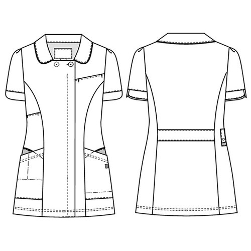 LX−3712チュニックTベージュ+桃S