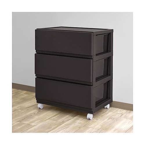 デコニーシーヴォ ワイド 3段 ダークブ