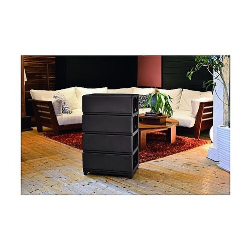 デコニーシーヴォ ワイド 4段 ダークブ