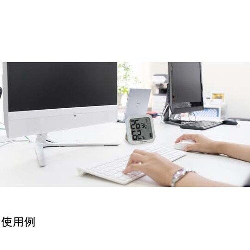デジタル温湿度計 ルフト O−402WT