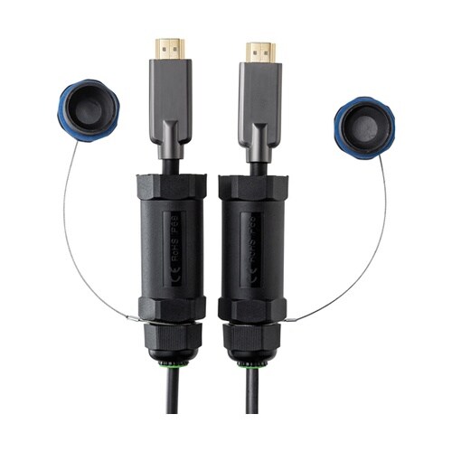 ドラム付き光ファイバHDMIケーブル (