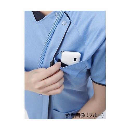 JM−3127 ニットシャツ ブルー L