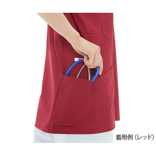 RK−5292 ニットシャツ レッド L