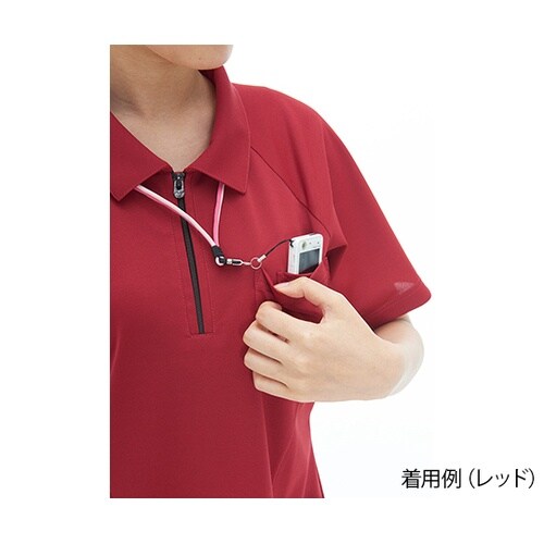 RK−5292 ニットシャツ レッド M