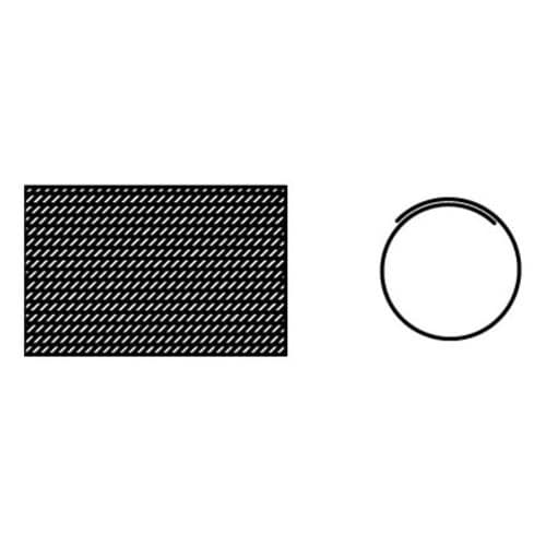 BTN310 ノンハロゲン網チューブ