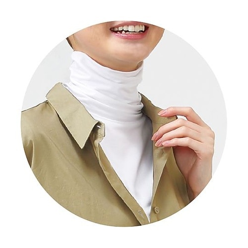 フィットスタイル UVネックカバー 付け