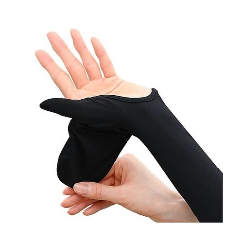 フィットスタイル 指先カバーロング手袋