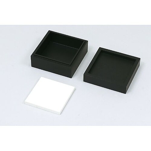 5268マルチ四角箱黒塗装白彫板セット