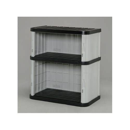 ML−1050Vミニロッカー 黒/グレー