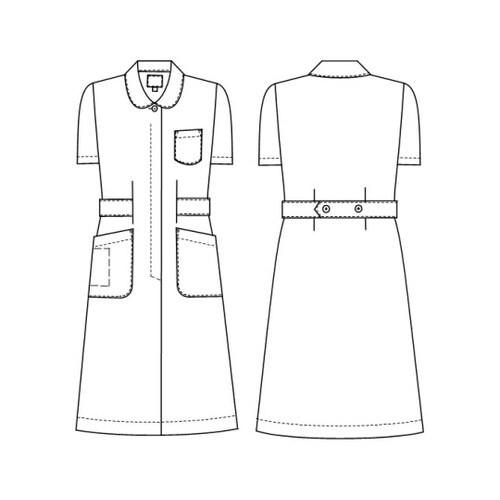 HO1917ワンピースピンクEL