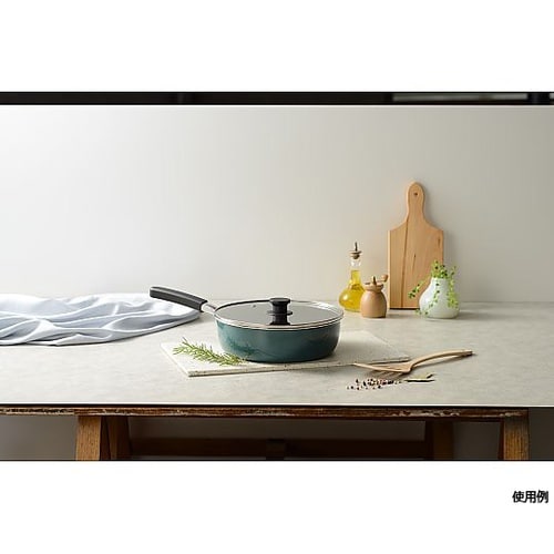 外面ホーロー深型フライパン24cm TB