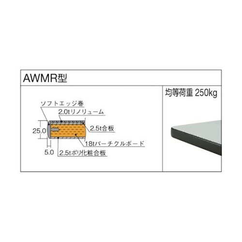 軽荷重作業台高さ調節式(250kg)AW