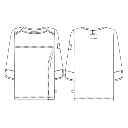 JK1496検診衣上衣ピンクS