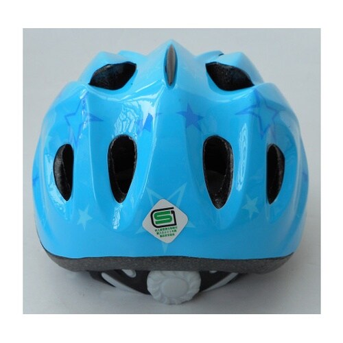 46402自転車用キッズヘルメットブルー