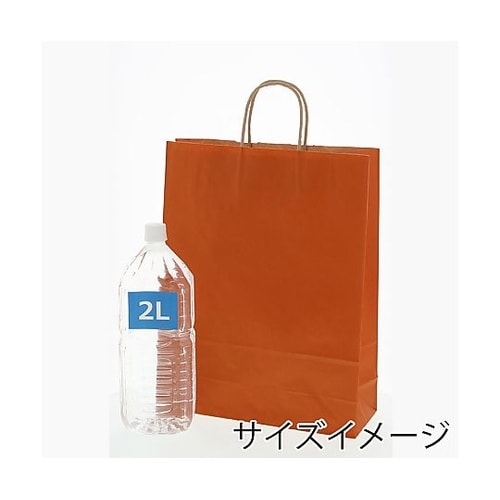 003201412 手提げ紙袋オレンジC